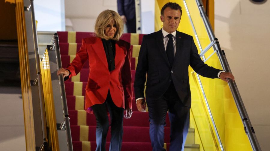 Brigitte y Emmanuel Macron
