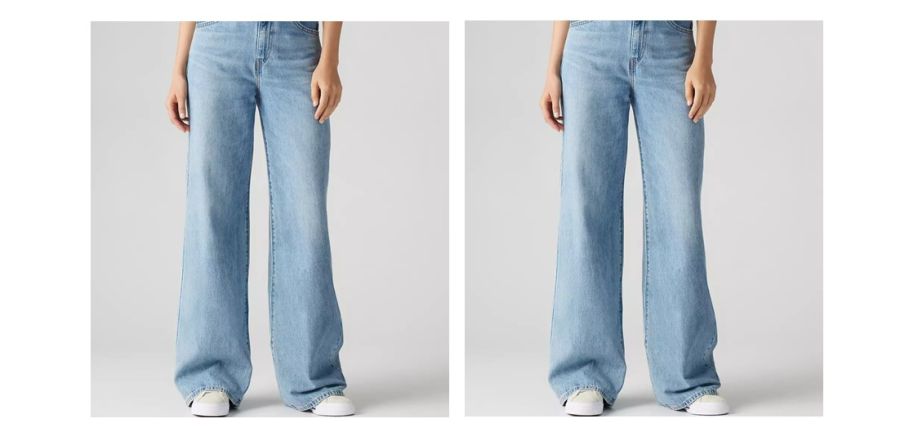 Jeans bota ancha