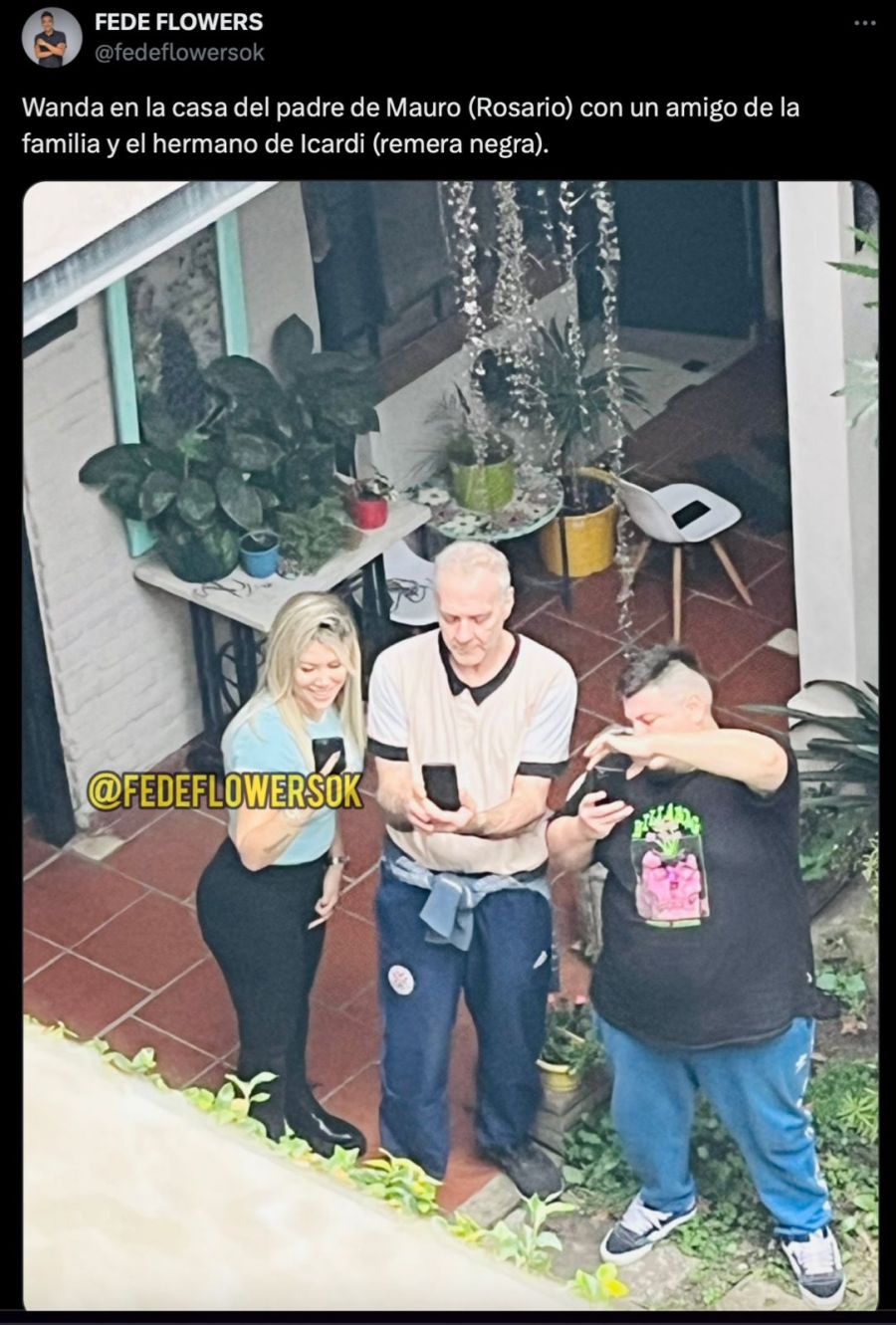 Wanda Nara, Mauro Icardi, Juan Icardi