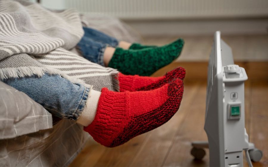 Calefaccionar la casa