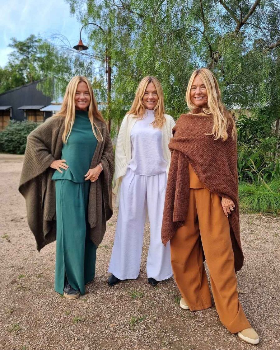 El look de las trillizas de oro