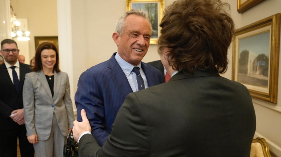 Javier Milei y Robert F. Kennedy Jr