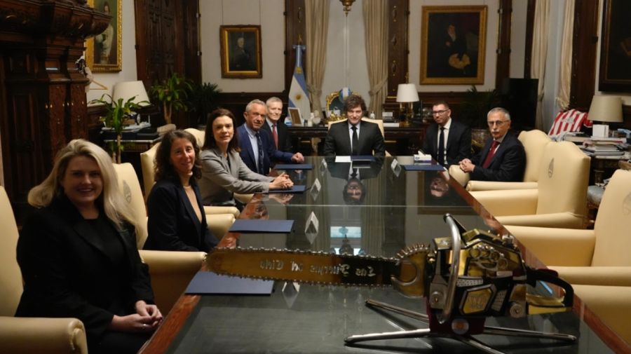 Javier Milei y Robert F. Kennedy Jr