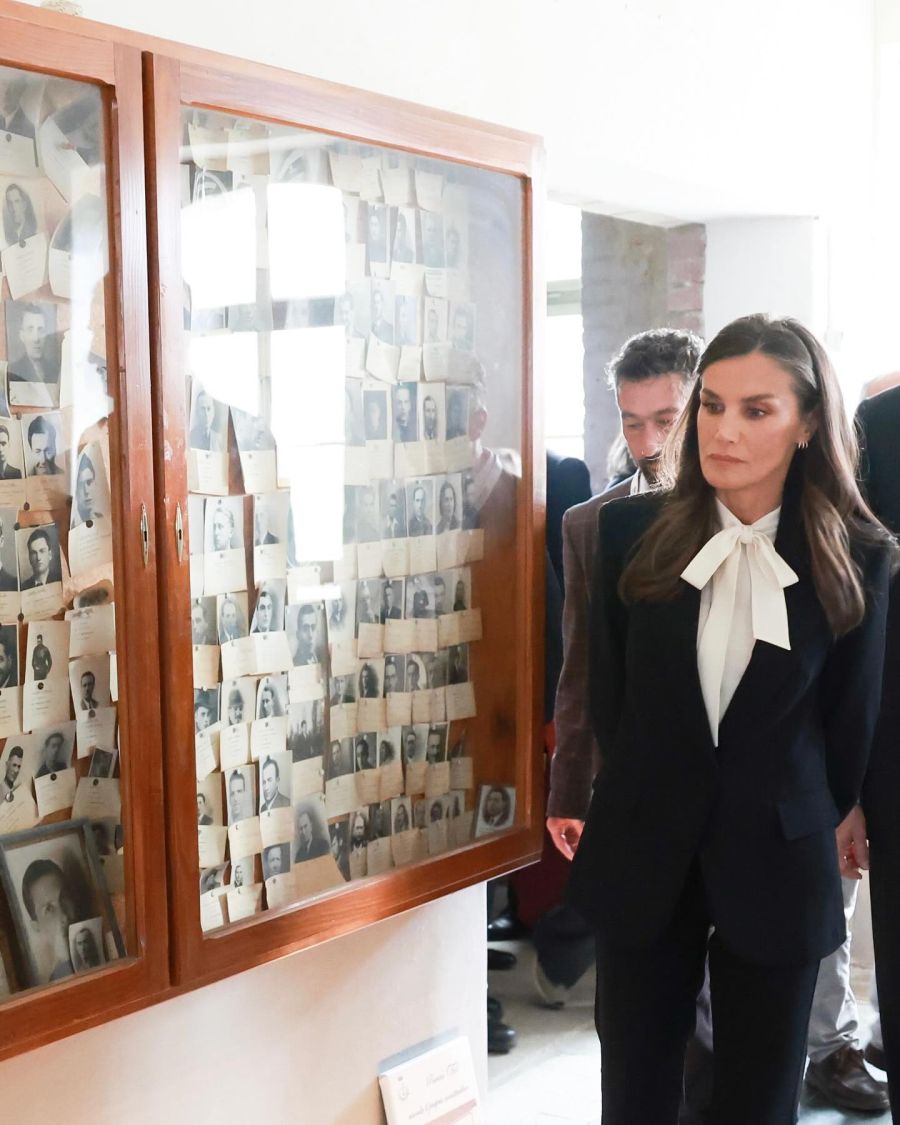 La reina Letizia y su emotivo homenaje a los deportados españoles en Mauthausen