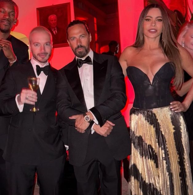 Sofía Vergara en el cumpleaños de J Balvin