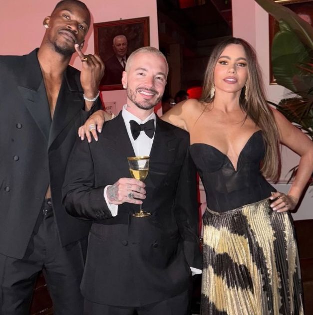 Sofía Vergara en el cumpleaños de J Balvin