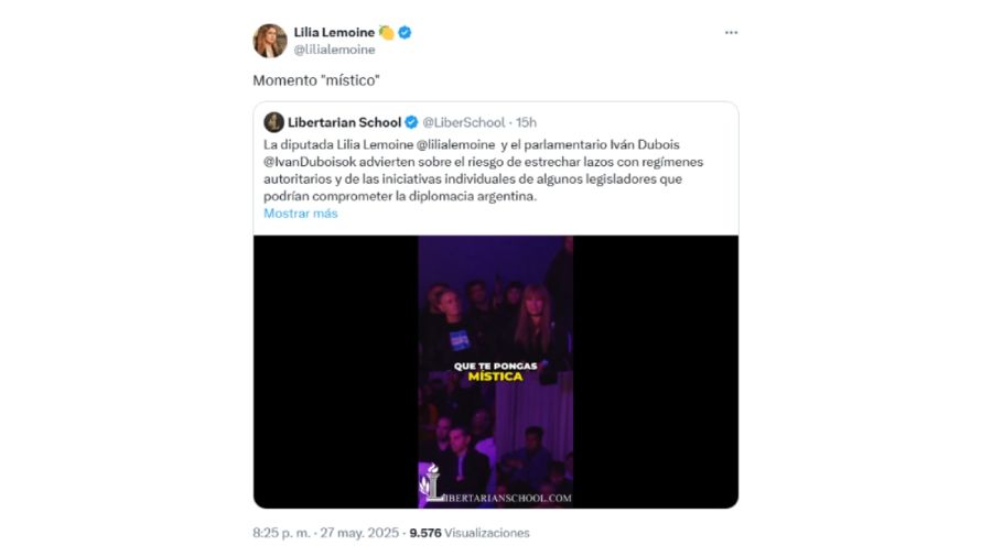 Cruce entre Lilia Lemoine y Marcela Pagano