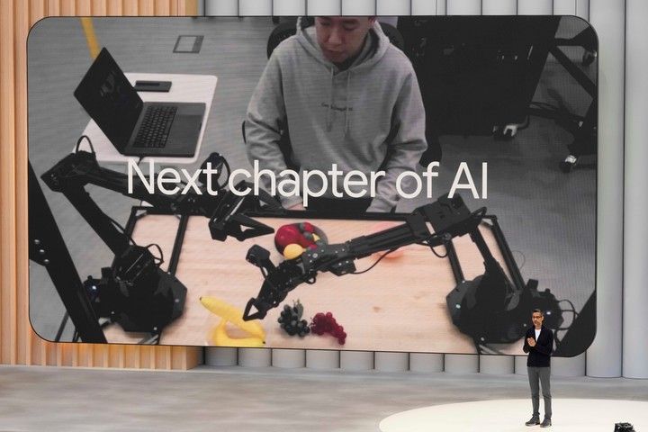 El CEO de Alphabet, Sundar Pichai, presentó los últimos avances en IA en Google