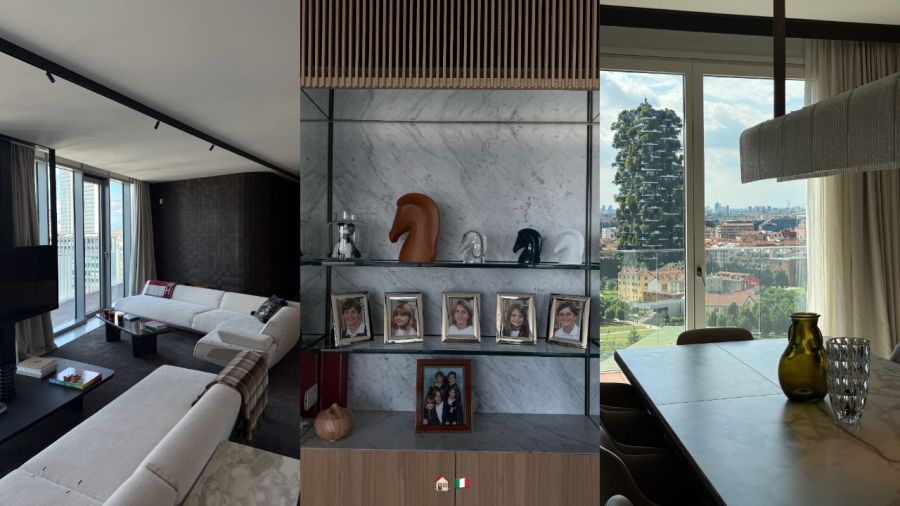 El departamento de Wanda Nara en Milán 1