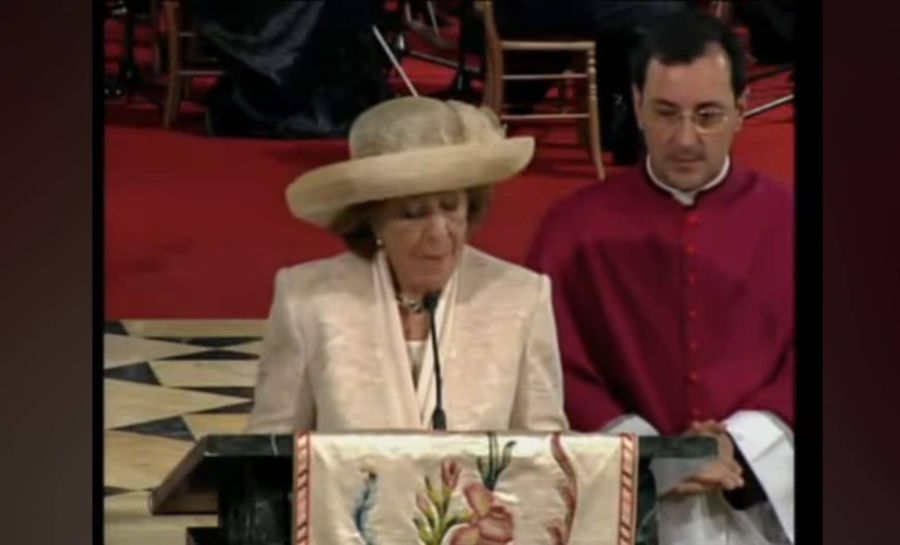 El discurso de Menchu en la boda de Letizia Ortiz