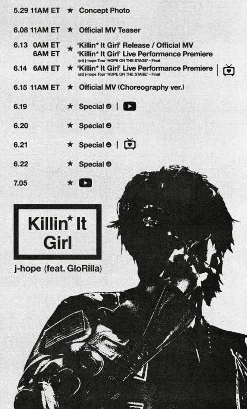J-hope con GloRilla