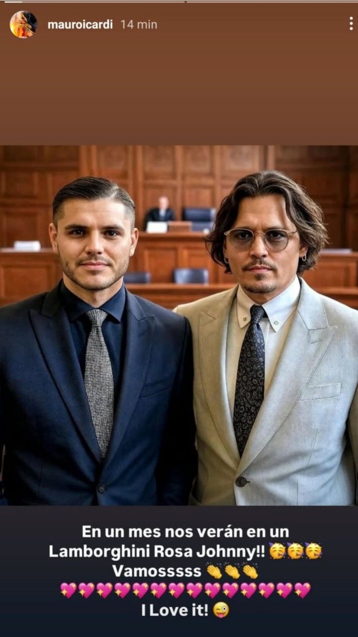 Mauro Icardi tras la audiencia por el divorcio con Wanda Nara