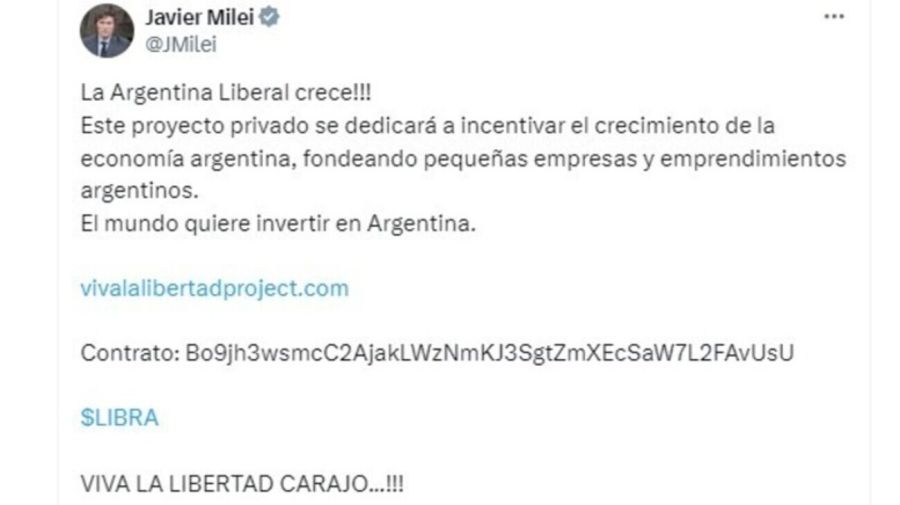 Milei $LIBRA