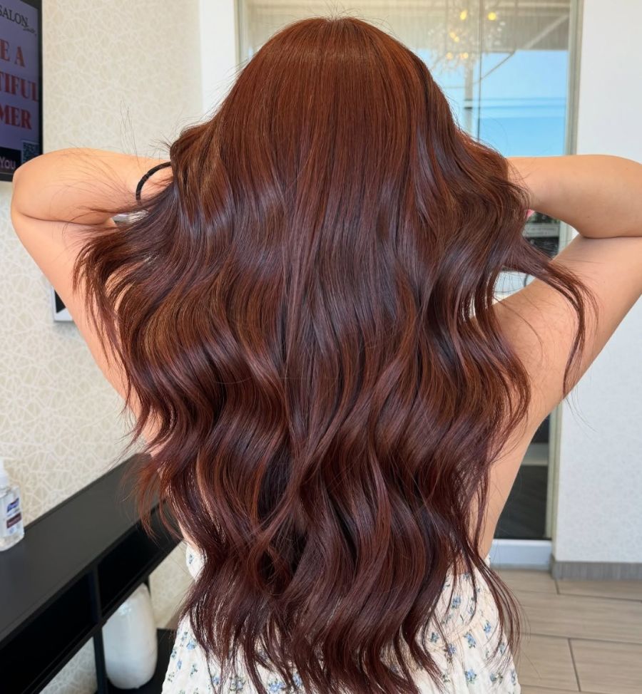 pelo rojo