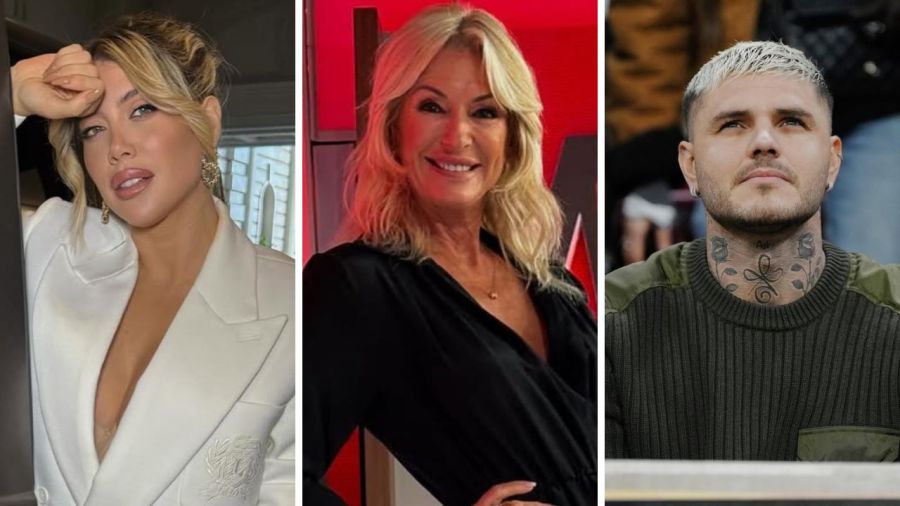 Wanda Nara, Yanina Latorre, Mauro Icardi