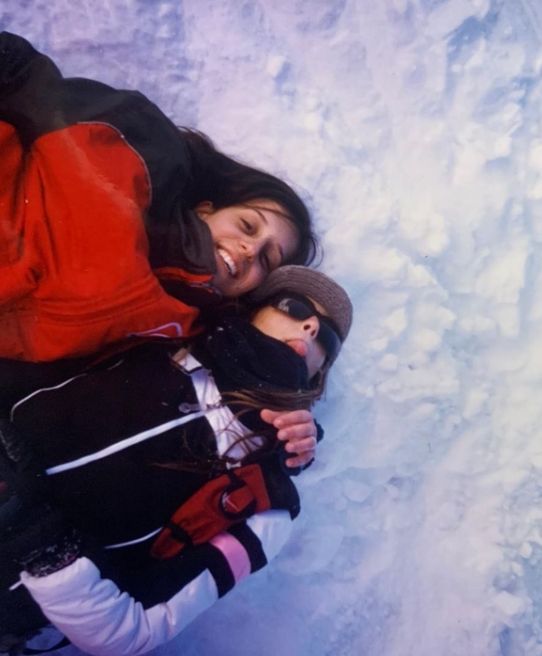 Los fotos retro de Luisana Lopilato en Bariloche
