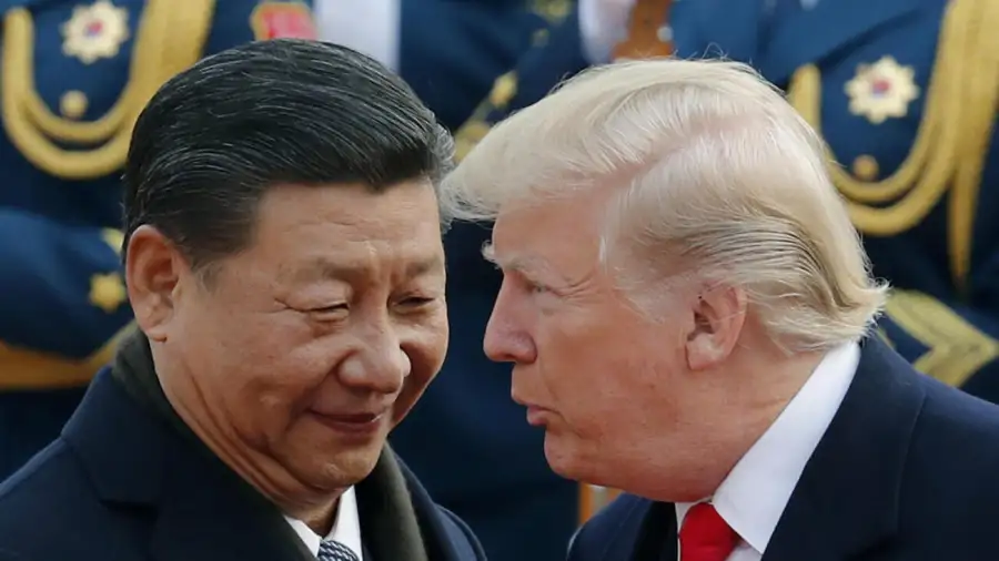 Trump con Xi Jinping en 2017