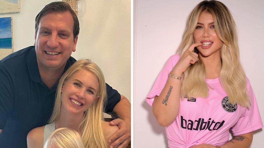 Wanda Nara, Maxi López, Daniela Christiansson