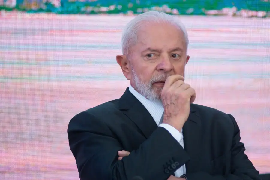President Lula Holds Press Conference On Historic Flooding