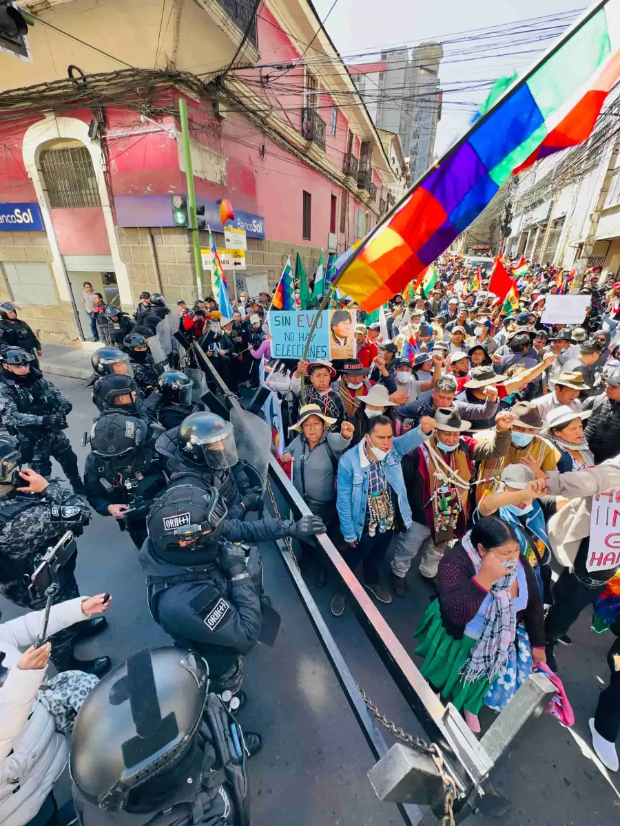 Foto de Protesta La Paz 4