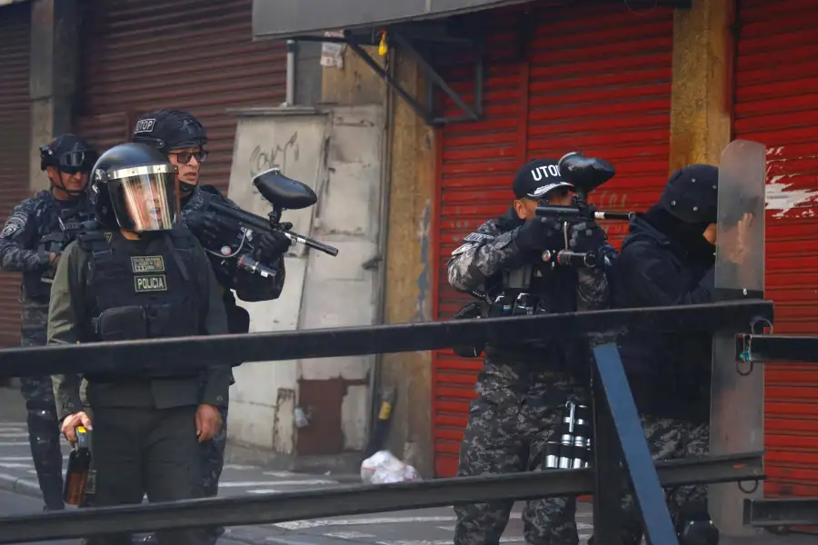 Foto Protesta La Paz