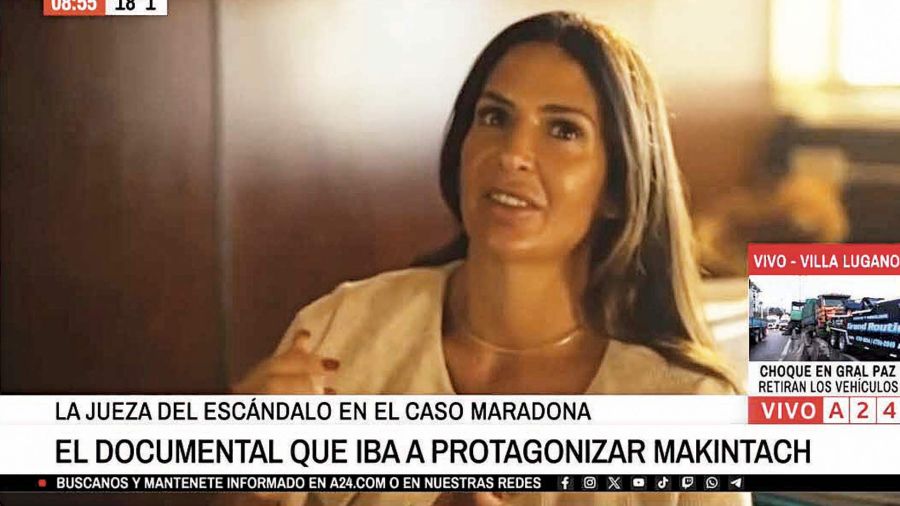 la jueza Makintach