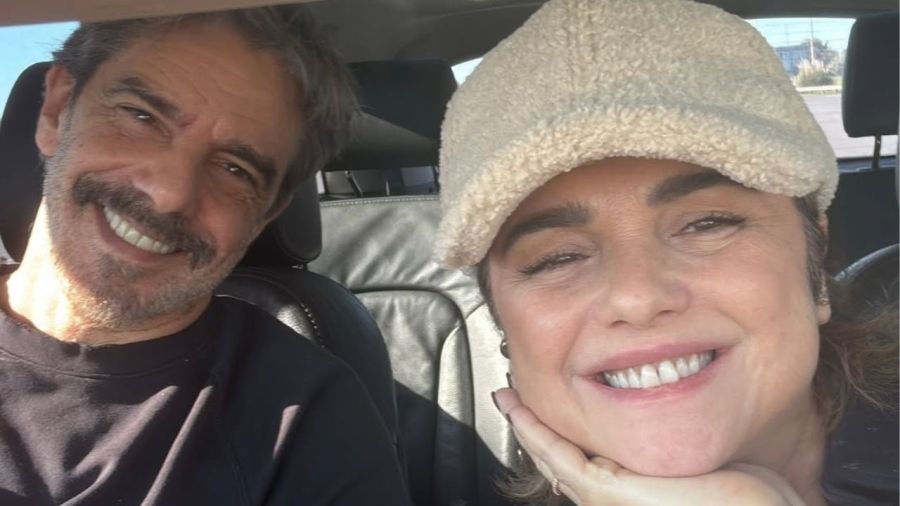 Araceli González y Fabián Mazzei 