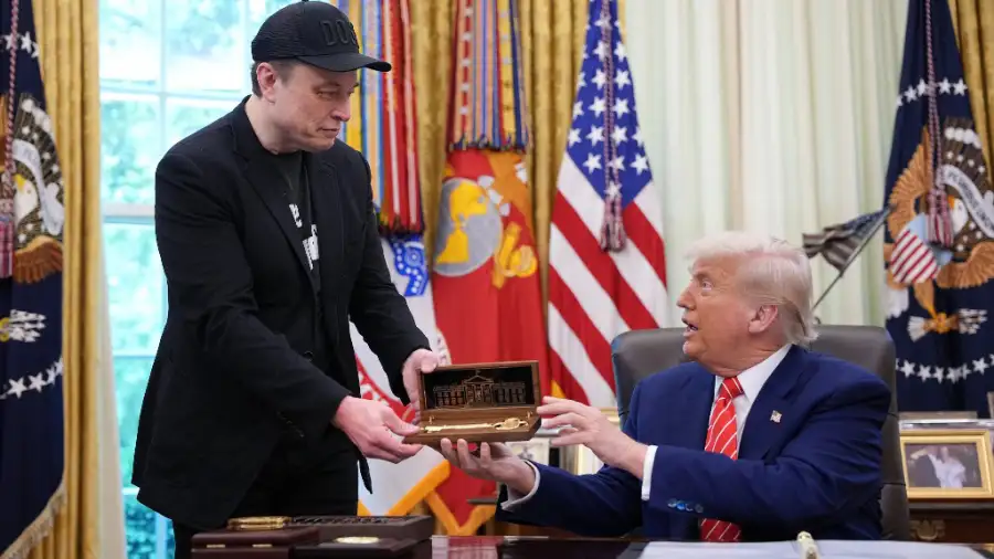 Elon Musk, al anunciar su salida del gobierno de Donald Trump.