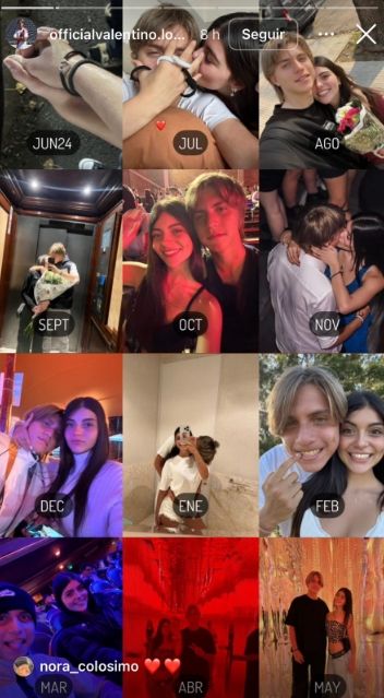 Los románticos detalles de Valentino López para su novia