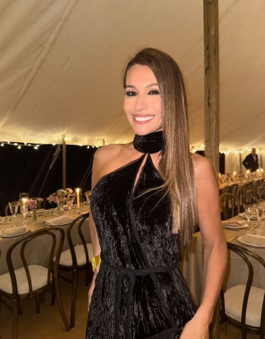Pampita en el cumpleaños de Martín Pepa