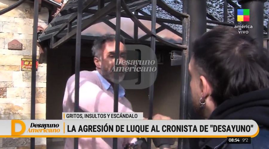 Agresión de Leopoldo Luque 