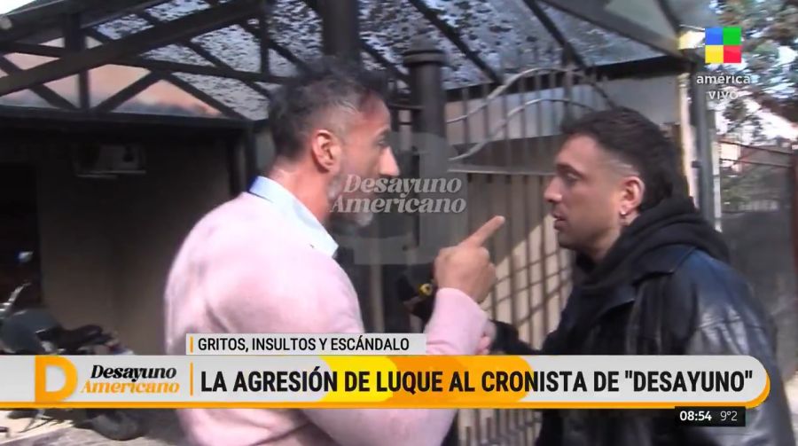 Agresión de Leopoldo Luque 