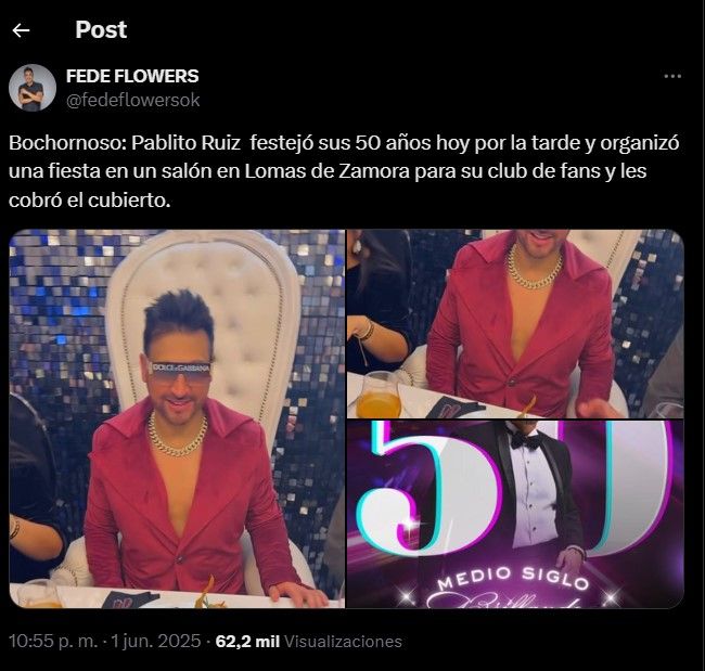 Cumpleaños de Pablito Ruiz