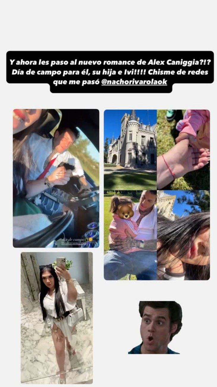 El vínculo de Alex Caniggia e Ivana Capialbi