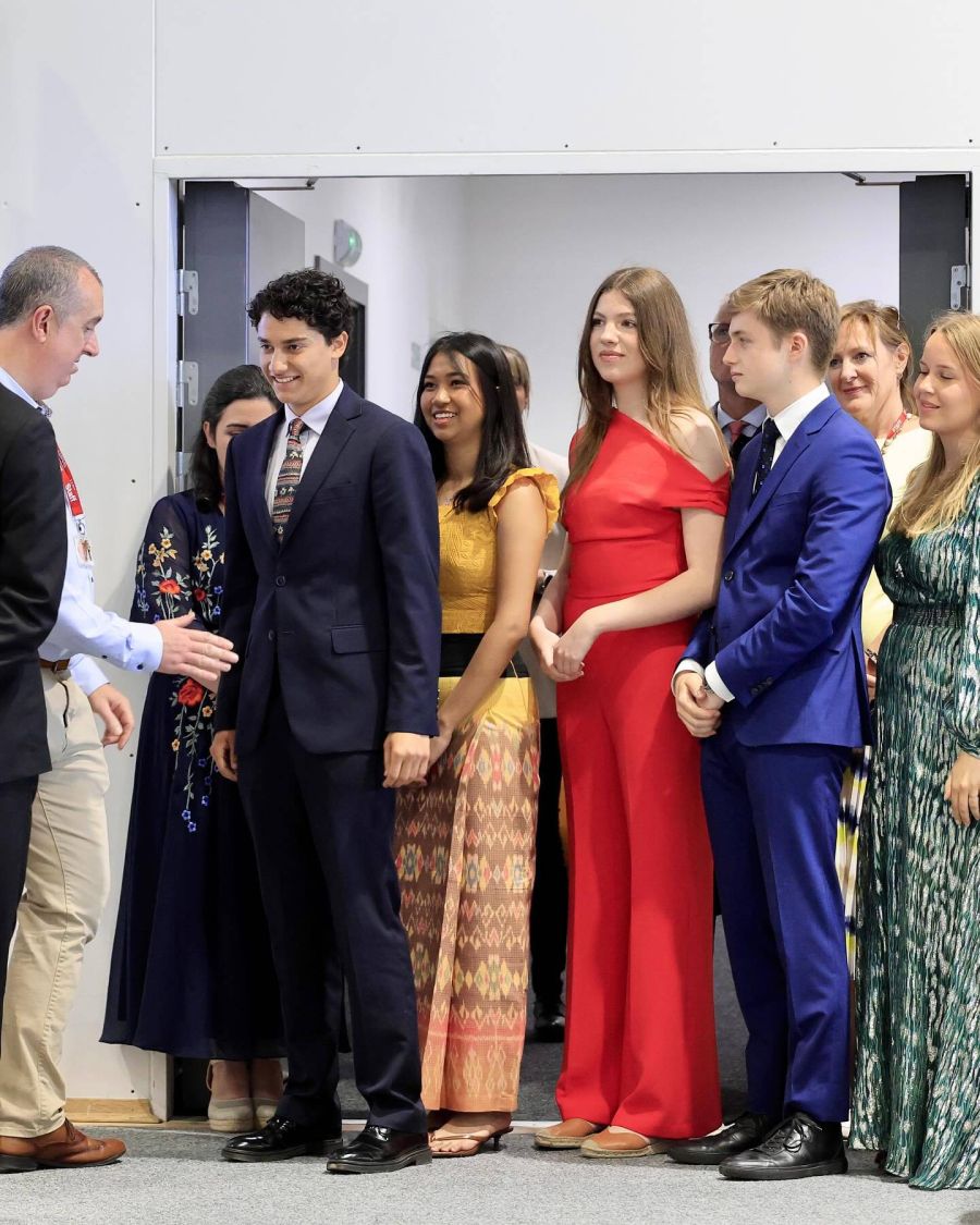 La infanta Sofía en su graduación