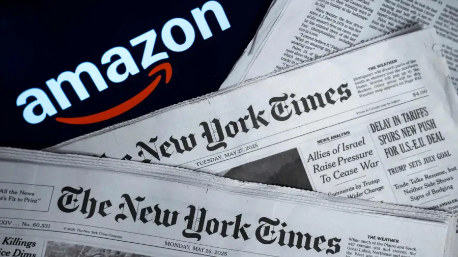 The New York Times y Amazon 20250602