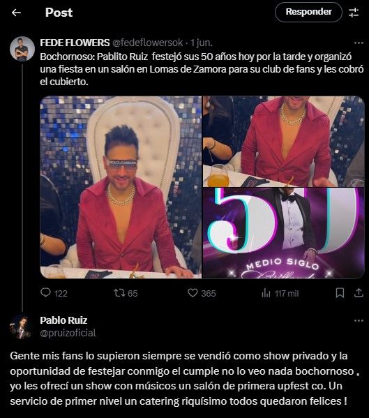 Cumpleaños de Pablito Ruiz