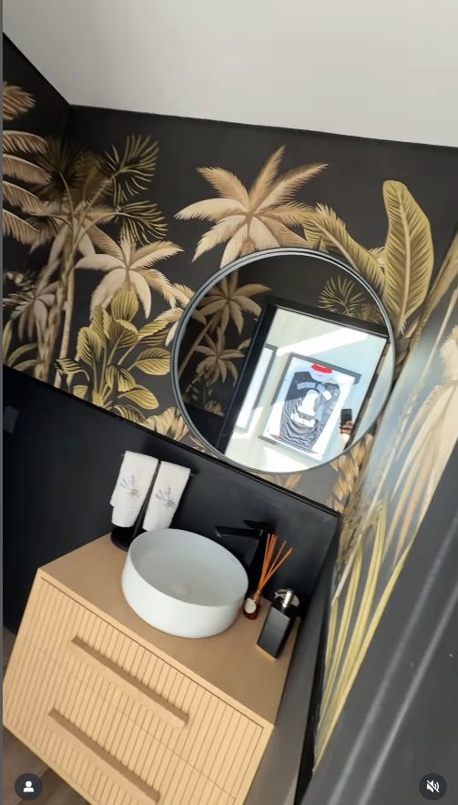 El baño remodelado de Mica Viciconte