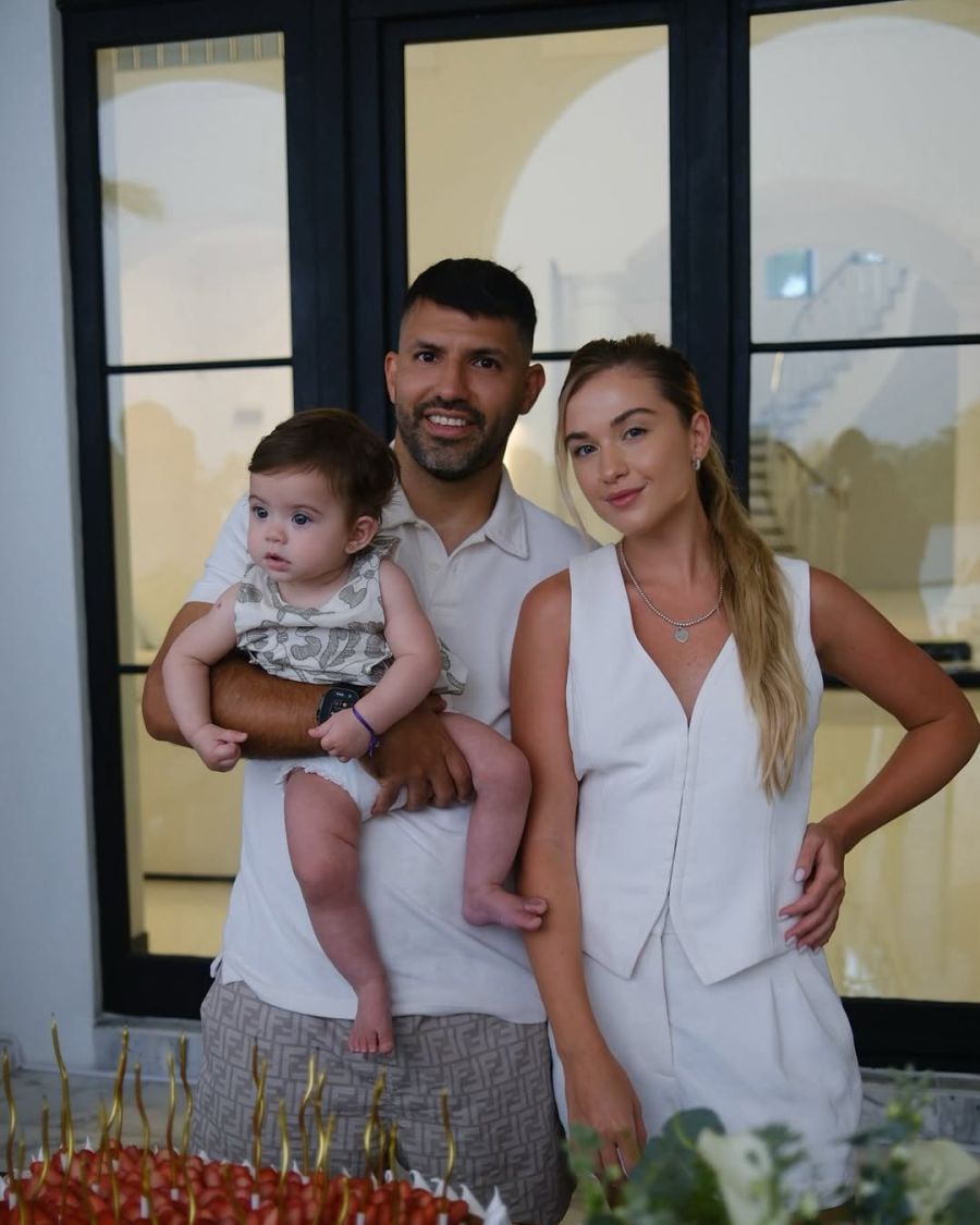 Kun Agüero, Sofía Calzetti