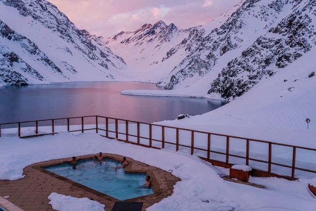 Laguna y piscina