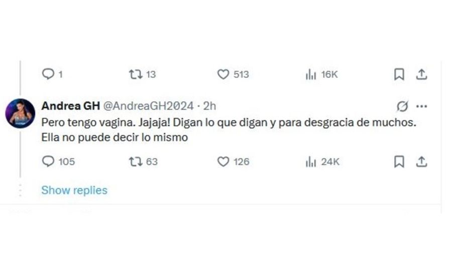 Andrea Lázaro discriminó a Luciana Martínez