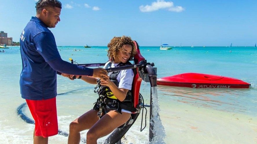 Deportes acuáticos en Aruba