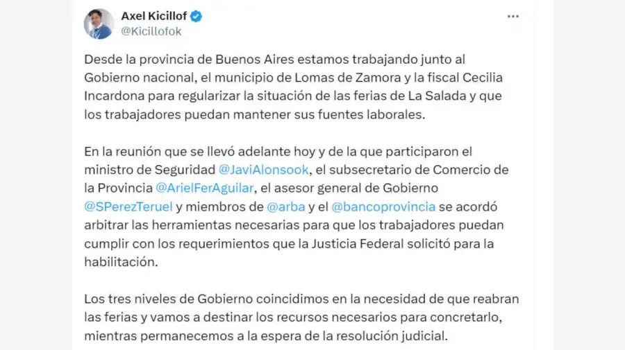 Axel Kicillof @Kicillofok