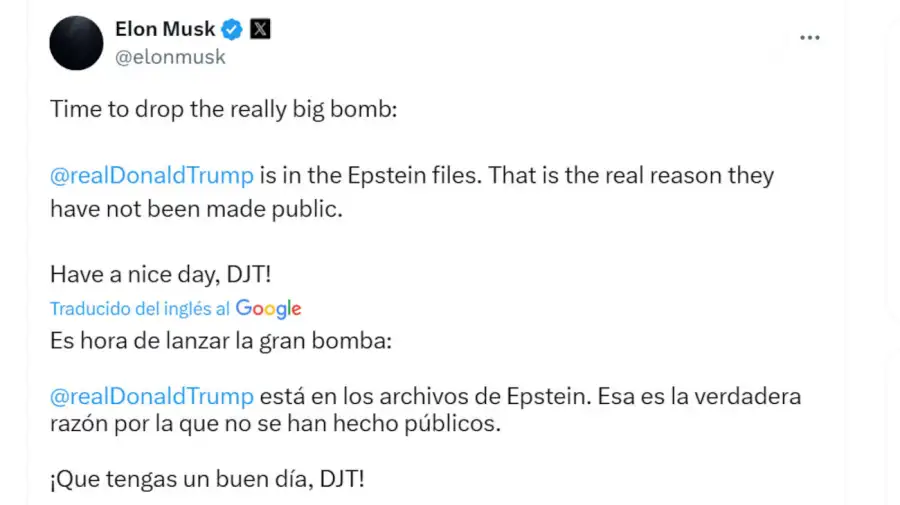 Elon Musk X 20250605
