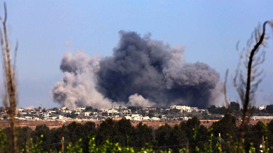 FOTOGALERIA Fuego en Franja de Gaza