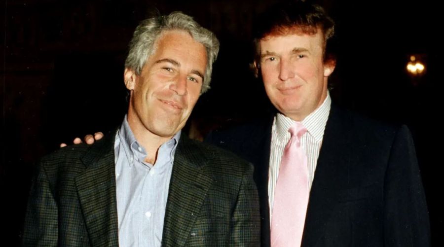 Jeffrey Epstein y Donald Trump