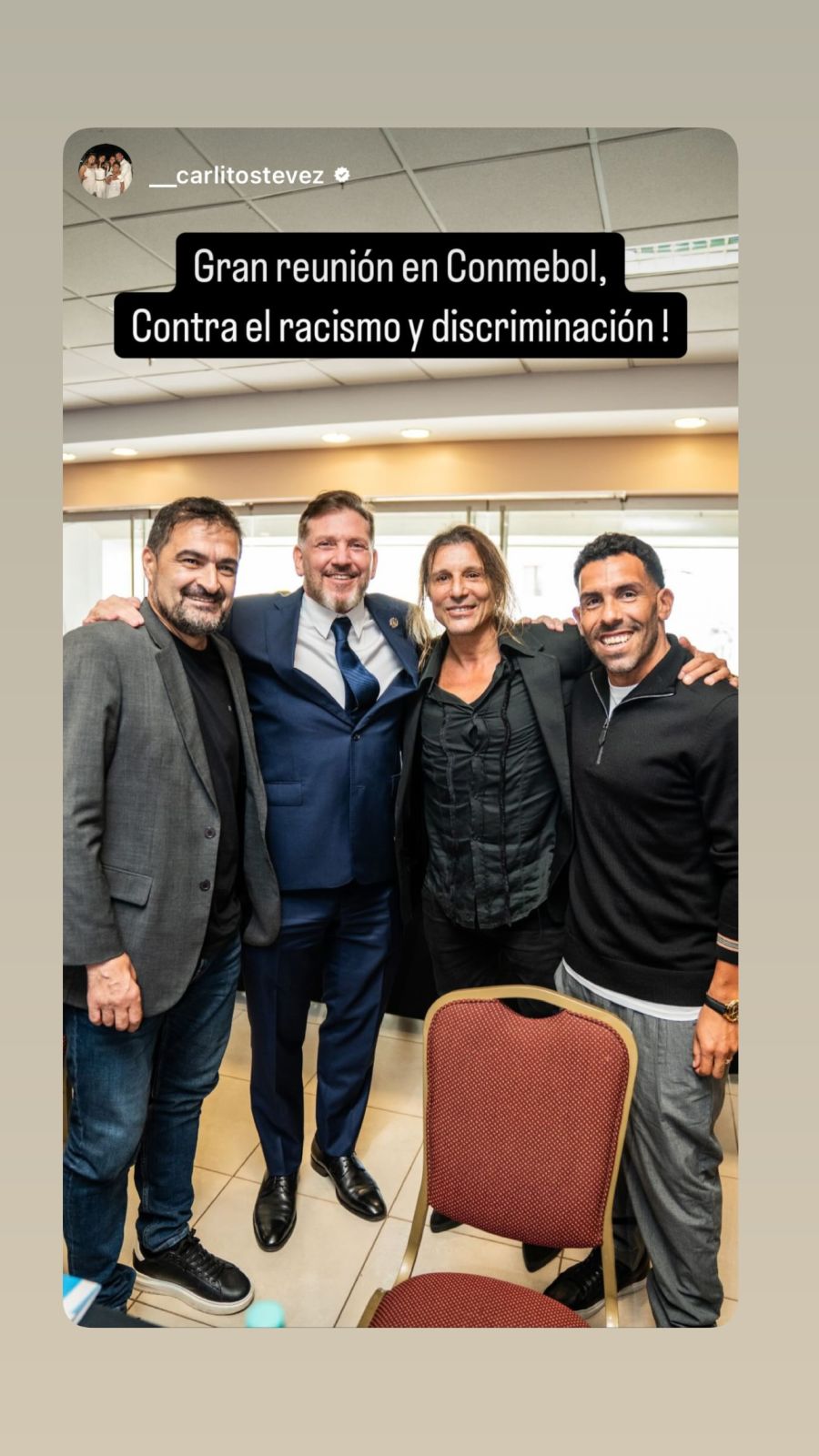 Viaje de Claudio Caniggia