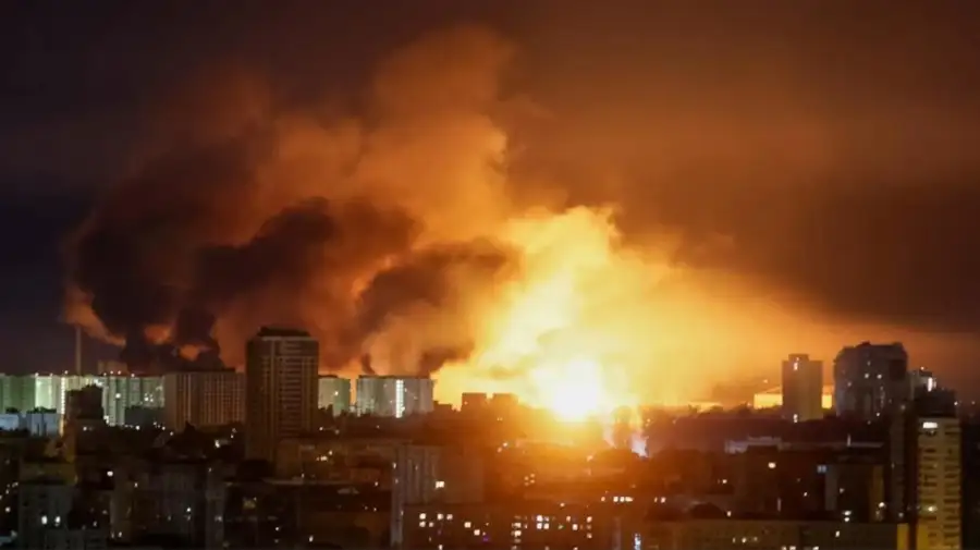 Bombardeo Kiev