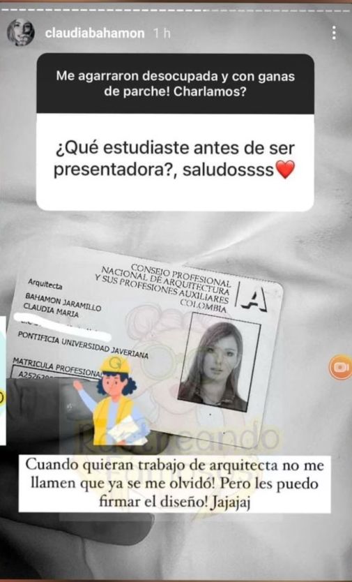 Claudia Bahamón