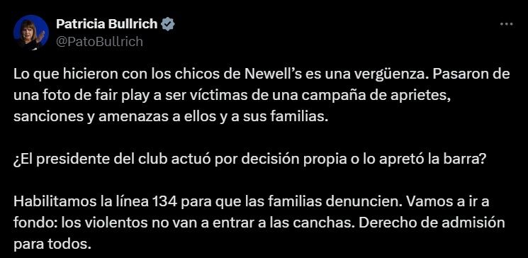 Patricia Bullrich